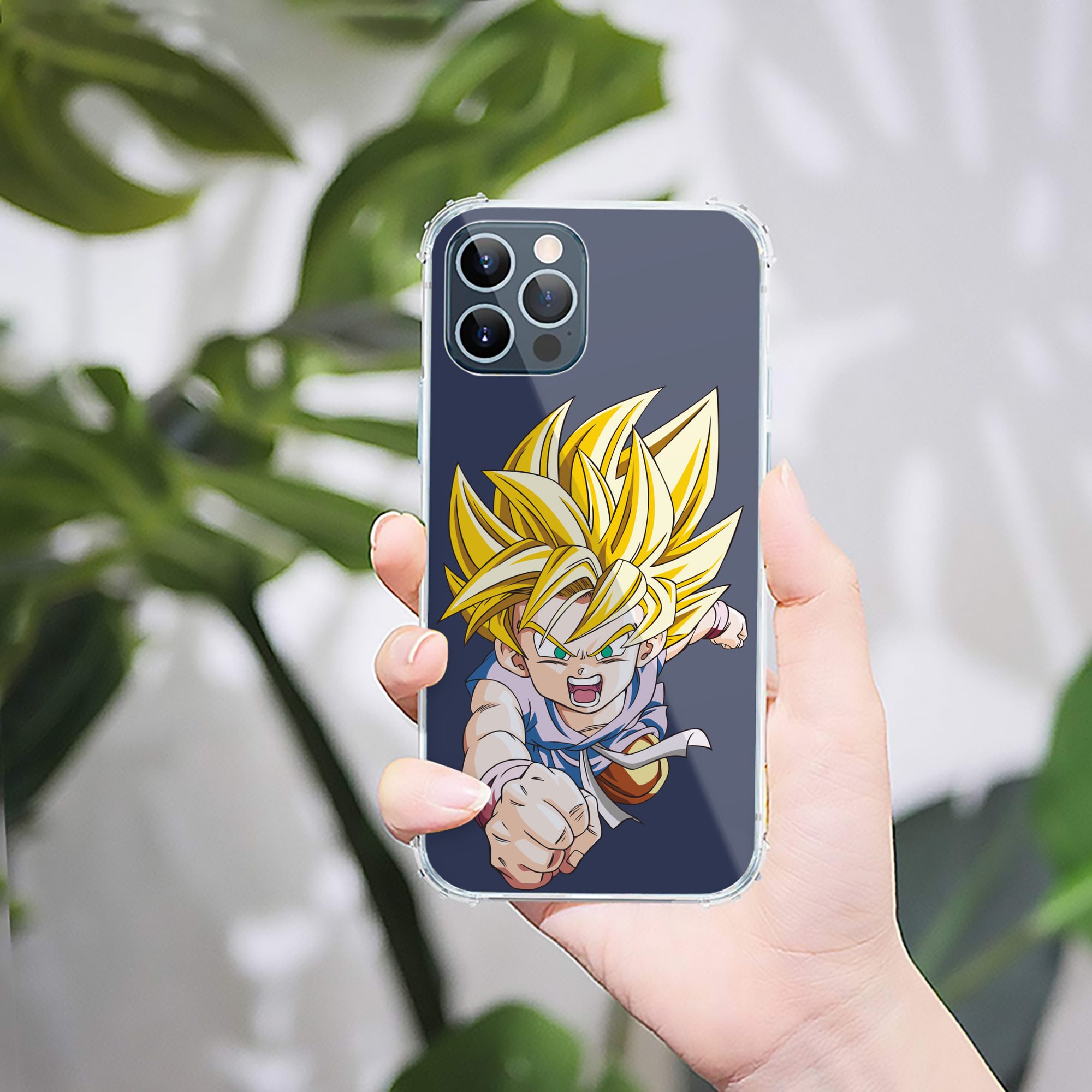 （画像用） ドラゴンボール ベジット DRAGON BALL Vegetto 【iPhone 12シリーズ対応】透明スマホケース（クリアソフトケース）